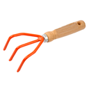 Ver imagem 1 de Ancinho de 3 Dentes Standard para Jardim Cabo de Madeira Nobre Durín