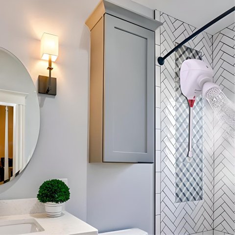Chuveiro Move Eletrônico 7500w 220v Branco Zagonel:branco
