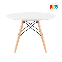 Kit Infantil - Mesa Eames Junior Branco + 1 Cadeira Eames Junior Branco - 7