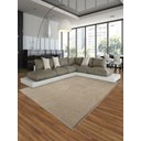 Ver imagem 1 de Tapete São Carlos Ecletik Macio Bege Forrado 2,00x2,50