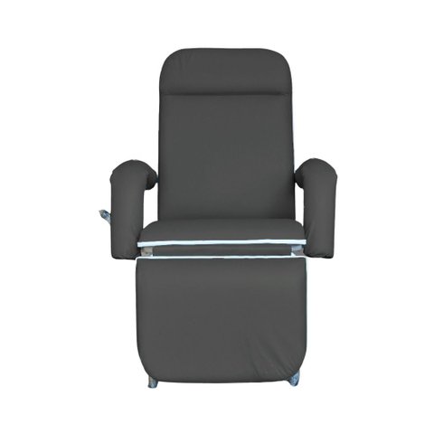 Poltrona Reclinável Hospitalar Descanso Luxo Asfalto