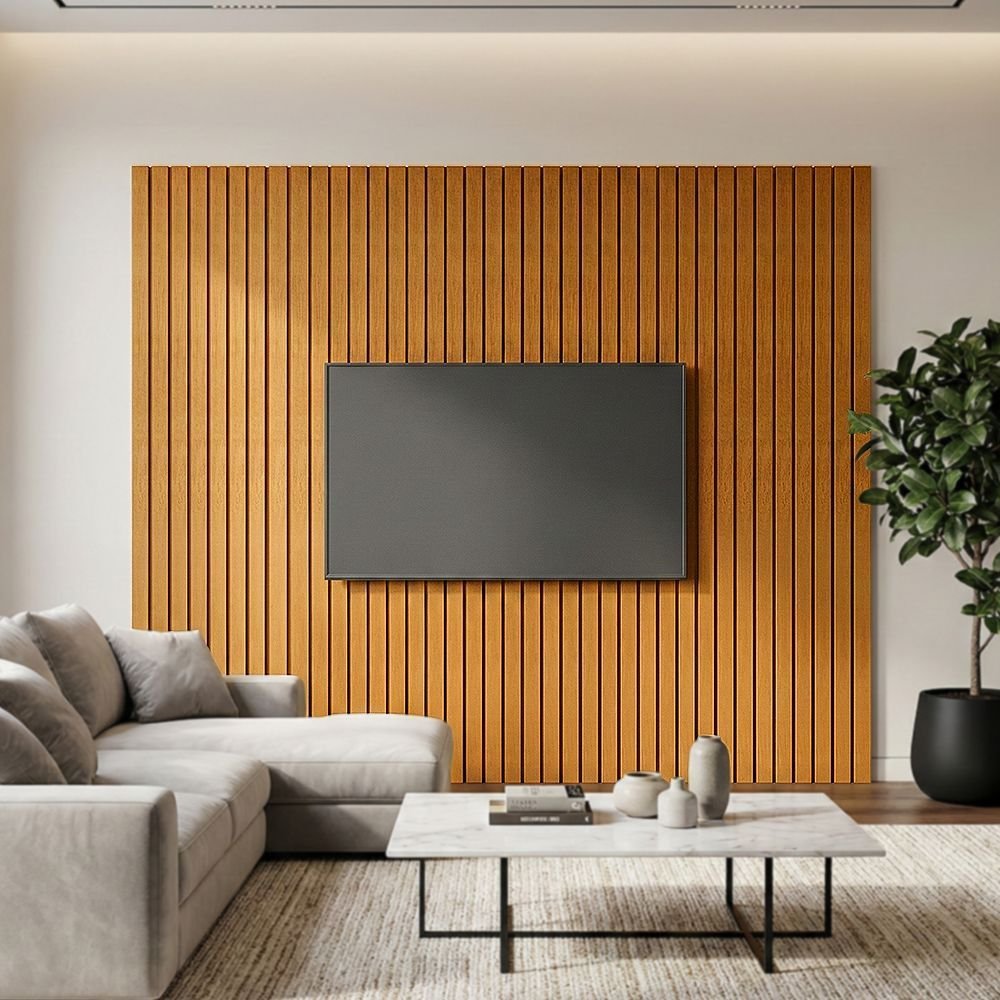 Painel Tv Roma sem Prateleira para Sala e Quarto Design Moderno ...