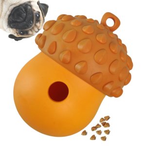 Comedouro Cao Gato Cachorro Pet Brinquedo Interativo Raçao Petisco Guloseima Comida Mordedor Animal 