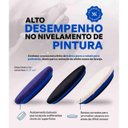 Ver imagem 2 de Boina de Lustro Veludo Voxer Preta 6 Pol - Polimento Automotivo
