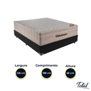 Ver imagem 3 de Cama Box Viúvo Preto e Colchão Airtech Springpocket Molas Ensacadas Ortobom