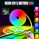 Ver imagem 1 de Fita Neon Inteligente Magik 24v 10w Rgb 5mts Ip65 Gaya