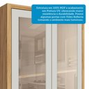 Ver imagem 5 de Armário de Cozinha Modulada com Balcão e Tampo 16 Portas 5 Gavetas Pérola Premium 100% Mdf Vidro Ref