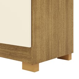 Guarda Roupas Taurus Imperial 6 Portas 3 Gavetas - com Chave para Quarto de Casal:nature Champanhe - 8