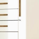 Ver imagem 6 de Guarda Roupas Taurus Imperial 6 Portas 3 Gavetas - com Chave para Quarto de Casal:nature Champanhe