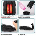 Ver imagem 5 de Máquina Elétrica Tiktok Lança Bolhas Preto