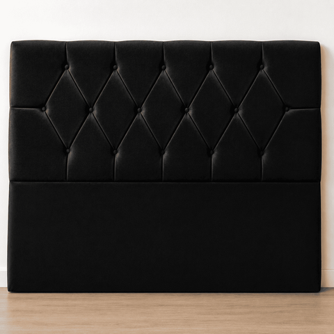Cabeceira Casal Queen de Cama Box Estofada Eliana 160 cm Veludo