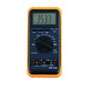 Ver imagem 2 de Multímetro Digital Lcd Cat III 600v Medidor Portátil Md-340 Ponta De Prova Holster Com Certificado