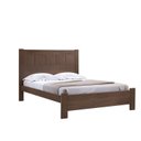 Ver imagem 2 de Cama Casal Premium 100% MDF e Cabeceira em Baixo Relevo Castanho