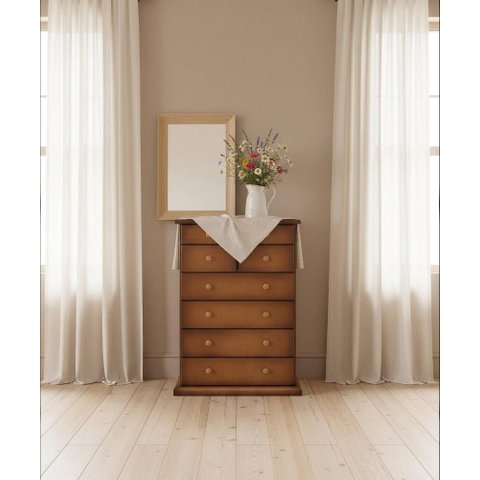 Cômoda 80 X 1,20 X 55 - Madeira Maciça - Móveis de Gramado - ( Cor Castanho )