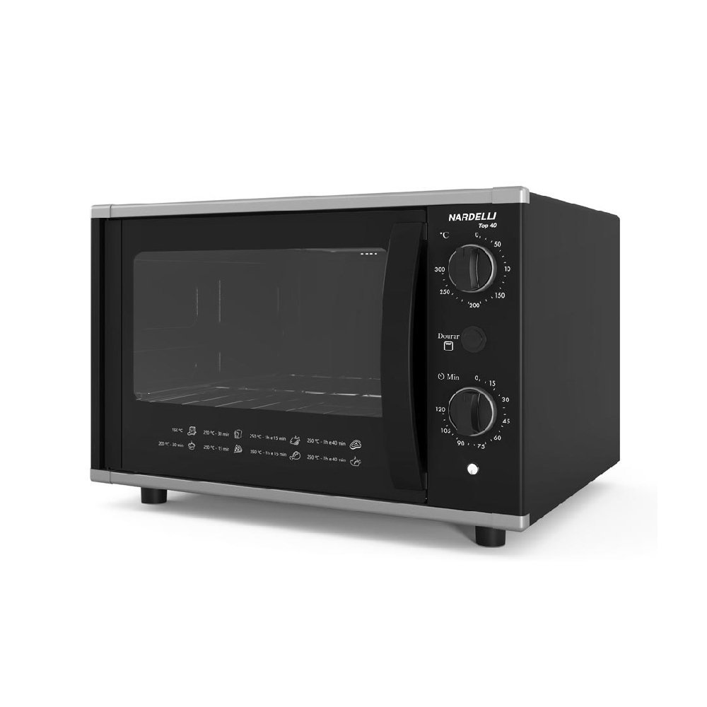 Forno Elétrico de Bancada Nardelli 40L 1700W Top40 Preto