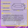 Almofada para gato G 70X60 Marrom Fundo impermeável - 6