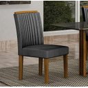 Ver imagem 1 de Cadeira para Mesa de Jantar 2 Unidades Jade Mdf - Leifer