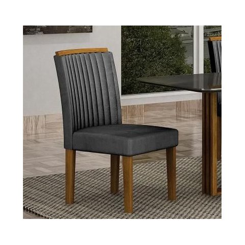 Cadeira para Mesa de Jantar 2 Unidades Jade Mdf - Leifer