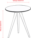 Ver imagem 3 de Mesa de Canto Vintage
