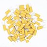 100un Terminal Forquilha Garfo Sv5.5-5 Amarelo 4 a 6mm M5 - 3