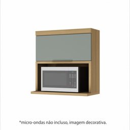 Armário Aéreo Modular Micro 1 Porta Basculante Nesher Marquesa 80 Cm 100 Mdf - 2