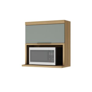 Armário Aéreo Modular Micro 1 Porta Basculante Nesher Marquesa 80 Cm 100 Mdf