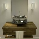 Ver imagem 2 de Cuba Lux L38w com Torneira Link Alta e Válvula Click com Sifão e Flexível Compace