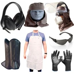 Kit Roçador Epis Ca Roçadeira Proteção Total na Jardinagem - 1