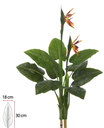 Ver imagem 2 de Planta Árvore Artificial Heliconia C/flor Toque X15 Laranja 1,10cm
