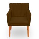 Ver imagem 5 de Kit 2 Poltrona Cadeira para Sala Confortável e Reforçada Carol Suede
