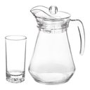 Ver imagem 1 de Jogo de Copos e Jarra Acasa Flora com 7 Peças Ref.: Wps391