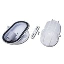Ver imagem 3 de Arandela Tartaruga Luminária Branca Parede E27 60W Bivolt Interna Externa