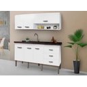 Ver imagem 1 de Armario Aereo Fit 144cm Branco - Fimap