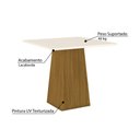Ver imagem 3 de Mesa de Jantar Quadrada Dora 90 cm - Nature/Off White