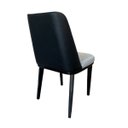 Ver imagem 5 de Conjunto Mesa de Jantar Cone 110 cm Tampo Cimento Texturizado Base Preta com 4 Cadeiras Londres Pers