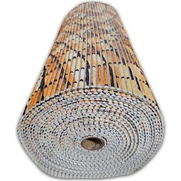 Tapete Passadeira Emborrachada Pvc Antiderrapante 0,65x4,00m Pedra Portuguesa - 6