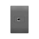 Ver imagem 1 de Tomada para Telefone Fame Habitat Onix Rj11 4 Vias com Placa 4x2