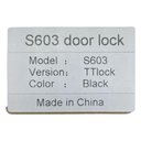 Ver imagem 2 de Fechadura Digital S603 Ttlock Bluetooth Biometria Senha Cartão Chave Preto