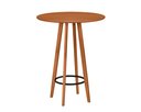 Ver imagem 2 de Conjunto Bistro e 2 Banquetas Paris Moderna Área de Jardim Premium Resistente Conforto Cor Nature