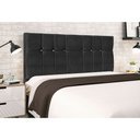 Ver imagem 3 de Cabeceira Audi X1 Preto Estofada para Cama Box Solteiro 94cm Quarto Luxo
