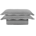 Ver imagem 2 de Kit Colcha Plumê Queen Prata