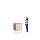 Ver imagem 4 de Balcão para Cozinha 2 Portas MDF 80CMX89CM Bless Branco/Jequitibá/Off White Fosco