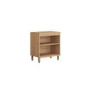 Ver imagem 5 de Balcão para Cozinha 2 Portas MDF 80CMX89CM Bless Branco/Jequitibá/Off White Fosco