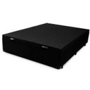 Ver imagem 2 de Cama Box Baú Casal Padrão com 48cm de Altura - Super Reforçado - Suede Preto
