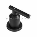 Ver imagem 4 de Torneira Para Banheiro Inox Misturador Duplo Comando Tefé Pingoo.casa - Preto