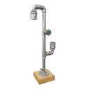 Ver imagem 1 de Luminária Industrial Vintage 2 Lâmpadas e Registro