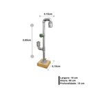 Ver imagem 4 de Luminária Industrial Vintage 2 Lâmpadas e Registro