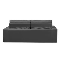 Sofá Retrátil e Reclinável 2 lugares com Molas 1,50m Eloa Suede Cinza Madelina - 8