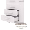 Ver mais imagens de Cômoda Sapateira 5 Gavetas 2 Portas Cannes Branco