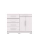 Ver imagem 3 de Cômoda Sapateira 5 Gavetas 2 Portas Cannes